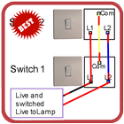 Two Way Switch Wiring icon