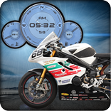 Triumph Moto Racer Widget LWP