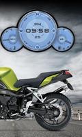 BMW K1200R Moto Clock Widget capture d'écran 1