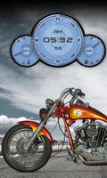 Custom Motorcycle Compass LWP โปสเตอร์