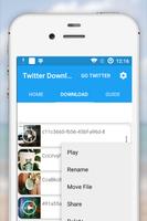 Video Downloader for Twitter capture d'écran 1