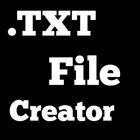 آیکون‌ Text File Creator