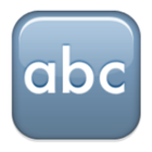 Emoji ABC icône