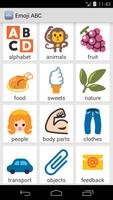 Emoji ABC Affiche