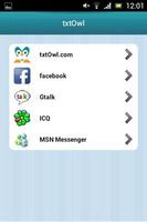 txtOwl - Chat and SMS app ảnh chụp màn hình 2