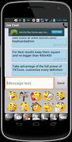 برنامه‌نما TXTIcon 3.7 Texting made easy عکس از صفحه