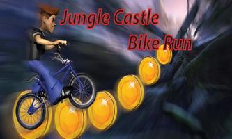 Jungle Castle 3D Bike Run Affiche