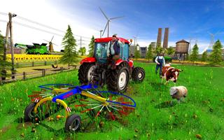 农场模拟器游戏2018年 - 真正的拖拉机驱动器 截图 2