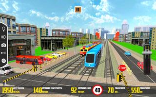 European Train Racing 3D – Simulator Game 2017 screenshot 1