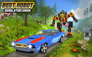 Offroad Car Driving Simulator – Robot Driver 2018 screenshot 1