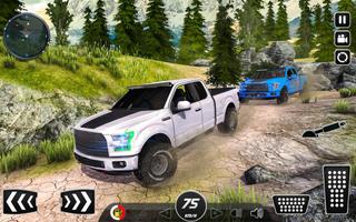 Offroad Pickup Truck Drive 4x4 Simulador de carro imagem de tela 1