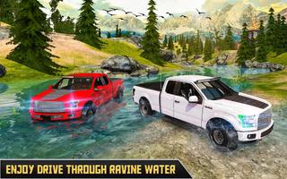 Offroad Pickup Truck Drive 4x4 Simulador de carro imagem de tela 2
