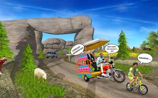 Stadt Rikscha Drive - Offroad Tuk Tuk Auto Screenshot 2