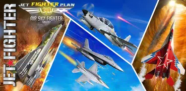 Jet Fighter Plane 3D – Air Sky Fighter Sim 2017