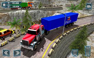 Offroad Cargo Truck - Anhänger Transport Sim 2018 Plakat