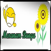 Menanam Bunga poster
