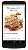 Sandwich Recipes For Dinner captura de pantalla 2