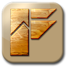 Tangram - the F puzzle icon