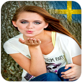 Chat &amp; Dating Sweden Girls icon