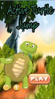 Active Turtle Jump الملصق