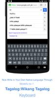Tagalog Keyboard capture d'écran 1
