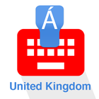 United Kingdom Keyboard-icoon