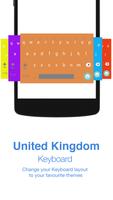 United Kingdom Keyboard captura de pantalla 1