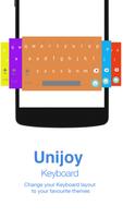 برنامه‌نما Unijoy Keyboard عکس از صفحه