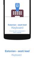 Estonian Keyboard Affiche