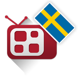 Schwedisches Fernsehen Guide Zeichen