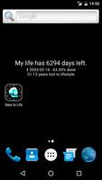 Days to Life Widget 포스터