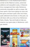 Guide For Workemon स्क्रीनशॉट 1