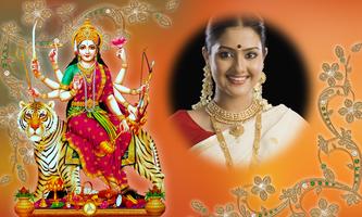 Durga Mata Photo Frames Affiche