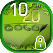 Go Green Locker Theme icon