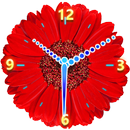 Flowers Clock Live wallpaper APK