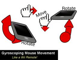 MouseDroid - Gyroscopic Remote capture d'écran 1