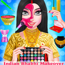 Indian Bhabhi Makeup Salon Game aplikacja