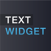 Text widget APK