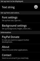 Text widget screenshot 1