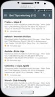 Consejos de apuesta captura de pantalla 1