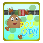 Pou Up ! -Dash Jump Hope Poop Go icône