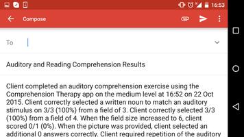 Comprehension Therapy Lite تصوير الشاشة 3
