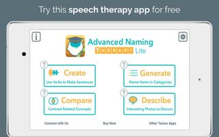Advanced Naming Therapy Lite Affiche