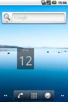 Week number widget Affiche