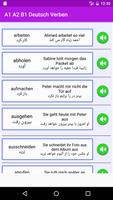 Deutsch verben A1 A2 B1 Ekran Görüntüsü 2