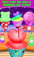 Glowing Rainbow Snow Cone-A DIY Snow Dessert Games syot layar 3