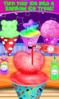 Glowing Rainbow Snow Cone-A DIY Snow Dessert Games screenshot 3