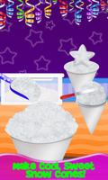 Glowing Rainbow Snow Cone-A DIY Snow Dessert Games syot layar 2