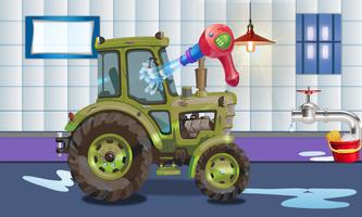 Farming Tractor Mechanic Simulator – Workshop Game poster