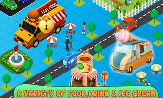 Fun Cafe-Fast Food Serving Restaurant Cooking Game syot layar 1